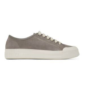 Salvatore Ferragamo Men’s Grey Gray Suede Rebel 2 Sneakers Low Tennis Shoes 10